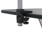 Preview: Hydraulischer Trimmtisch für große Hunde - Anti-Rutsch - doppelter Trimmarm -  91x61 cm - schwarz-weiß