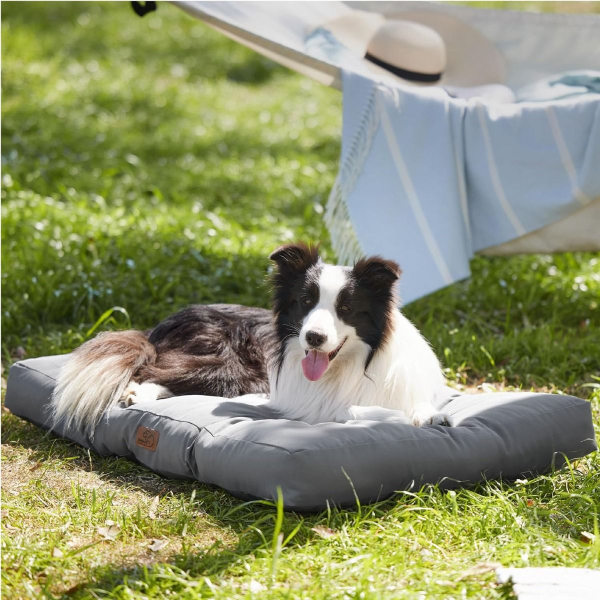 Ökologisches nachhaltiges Hundebett aus Recyclingmaterial - Wasserdicht - Umweltschutzprodukt